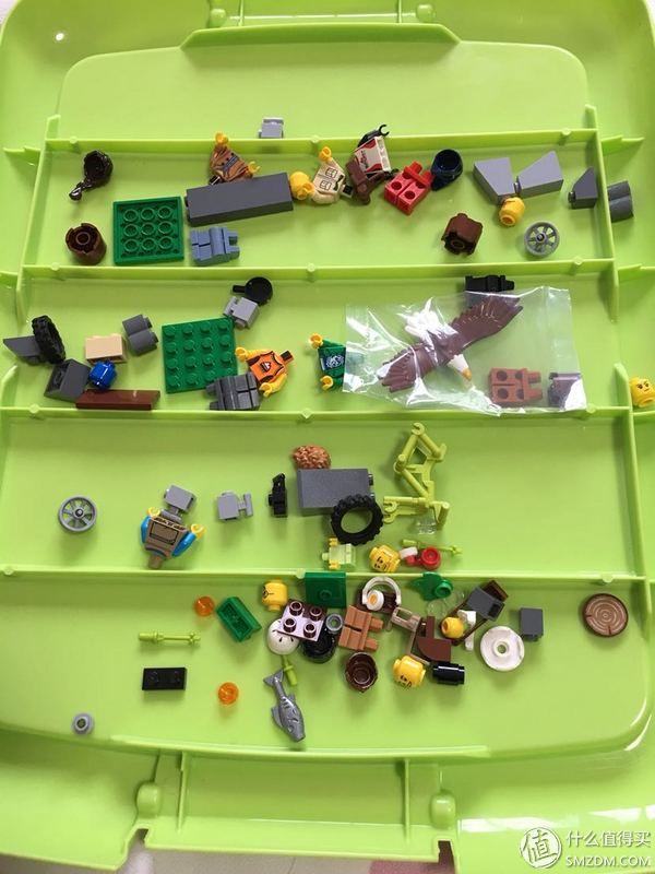 乐高LEGO 60202户外探险人仔包开箱晒物