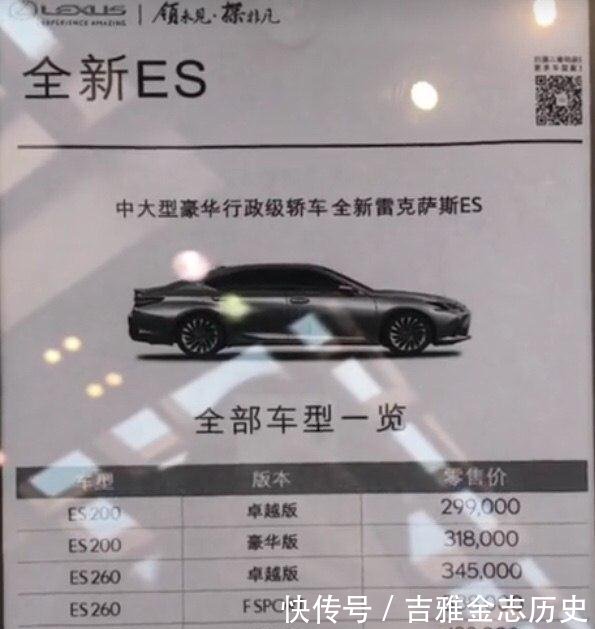  [售价]雷克萨斯涨价或变相加价经销商售价上涨2-3万元