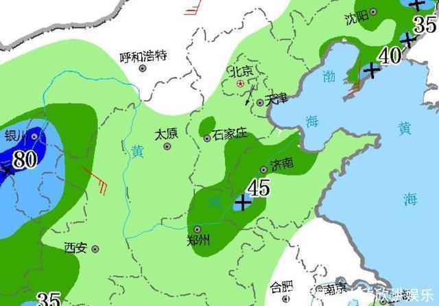 山东 河北 河南降雨正拍马赶来大面积中到大雨将连成片！