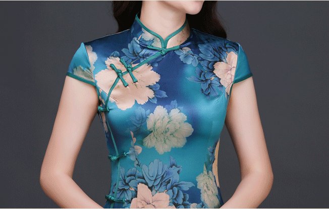 哇塞!这“新式旗袍”实在太美!54岁妈穿去聚会，美的惊为天人