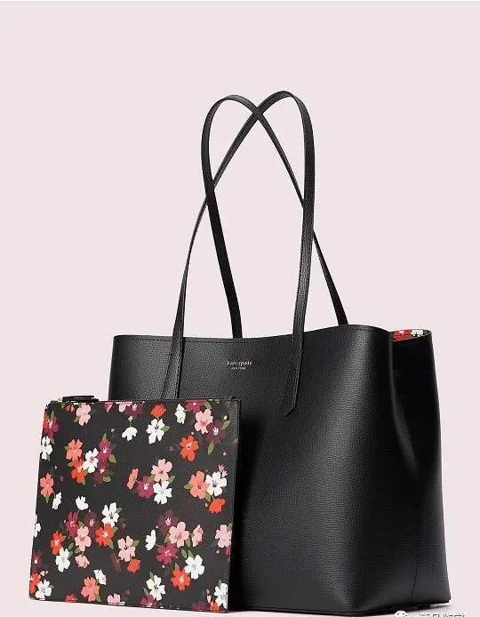  #系列#Kate Spade 上市樱花系列手袋和小皮具：缤纷樱花印花