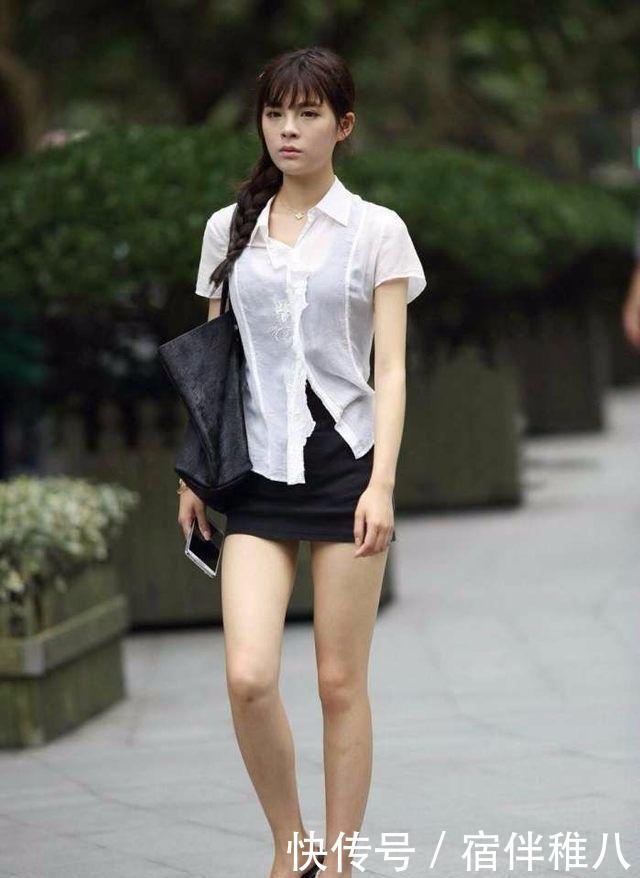 性感■穿黑色短裙的美女,性感身段完全无法抵挡