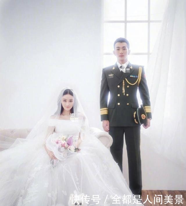 时尚范｜时尚新娘张馨予大婚，才发现原来军婚照这么美！