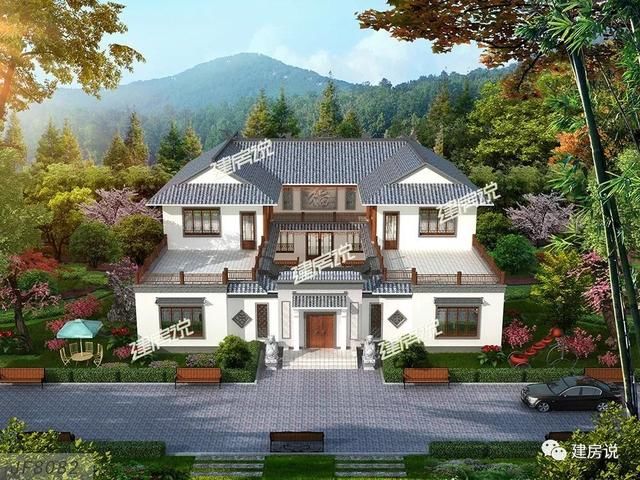 11栋中国最美四合院别墅，第一栋最惊艳，设计太赞了