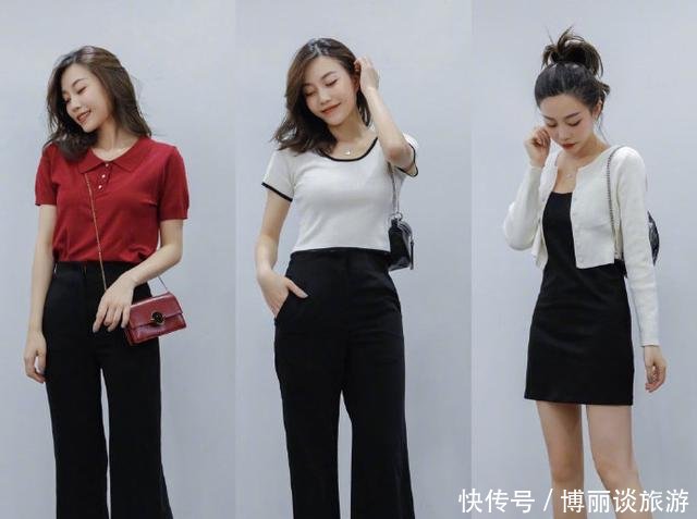  女生@小个子女生的牛仔穿搭法则，照着穿简约大方显高显瘦，实际不普通