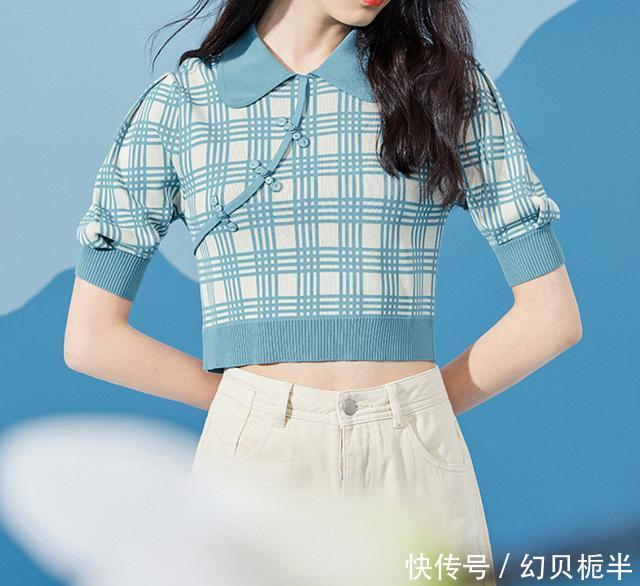  #短款针织衫#小个子女生，衣服裤子鞋子怎么挑？这里有完整攻略拿来即用