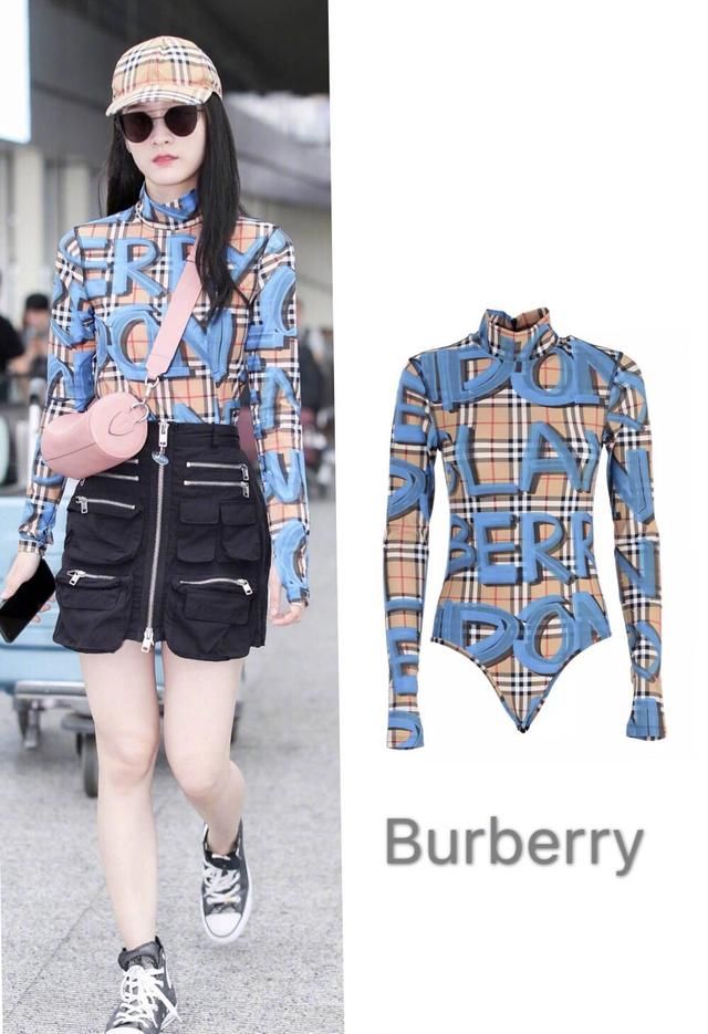 张韶涵和张雪迎撞衫，同穿Burberry连体衣，谁更深得你的欣赏？