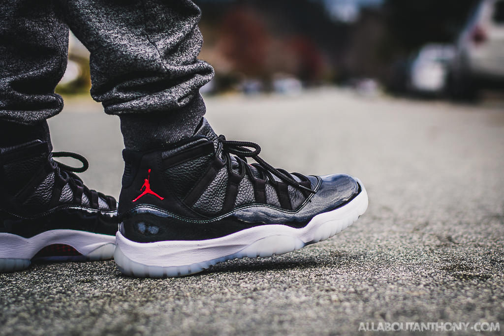 球鞋上脚精选|这可能是正代最经典的系列。AJ11特辑