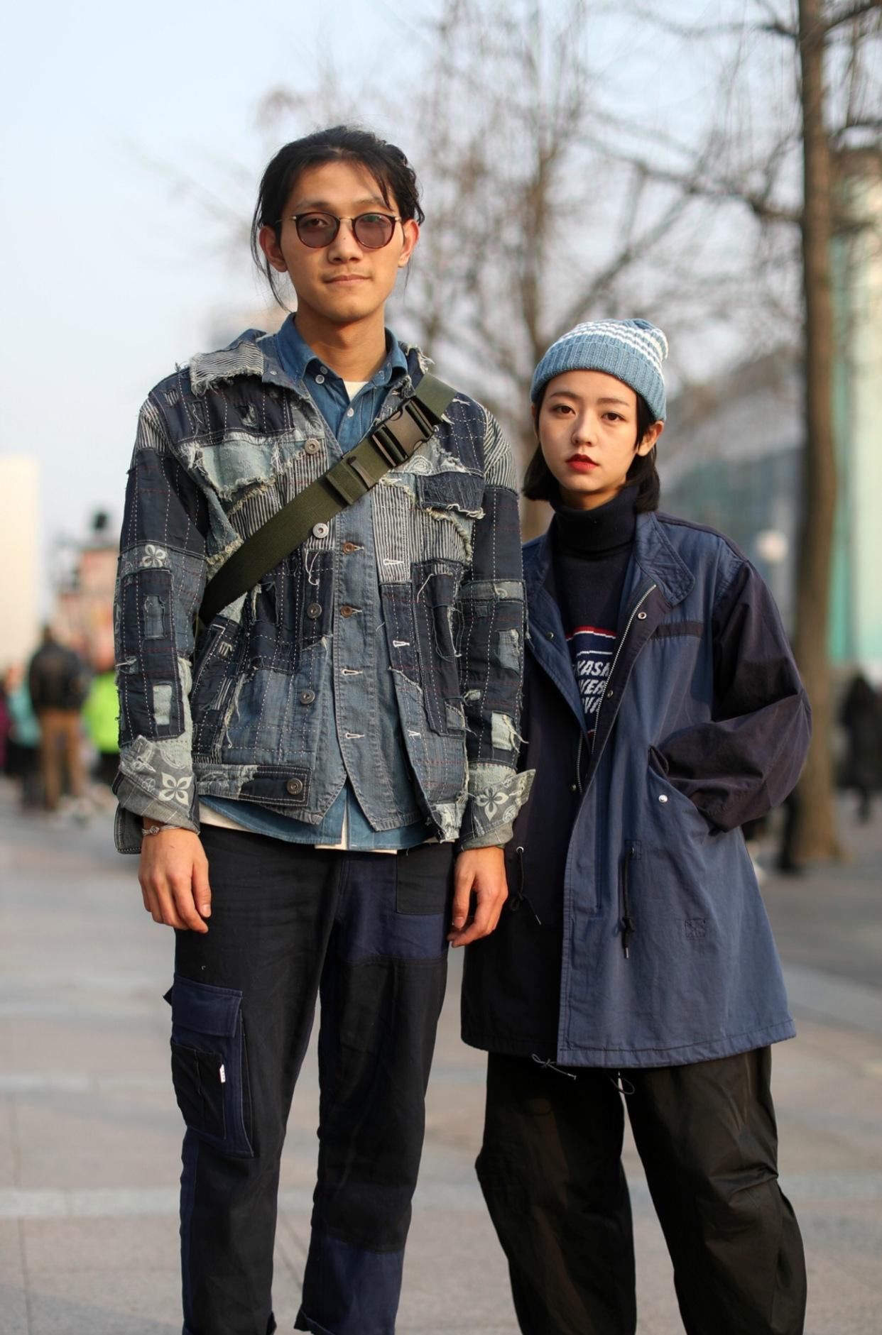 「上线」美女街拍:如果我消失了,谁会每天开着微信傻傻的等着我上线