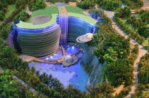 二战时期日本挖下88米深坑,如今中国耗资22亿创下世界建筑奇迹