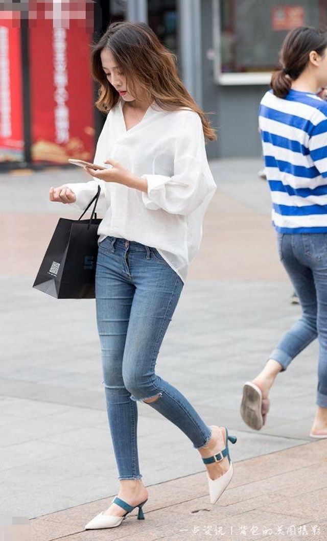 人像摄影：姑娘时尚，优雅，非常的精致美丽