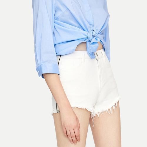 小个子女生,短裤和短裙才是你的显高神器