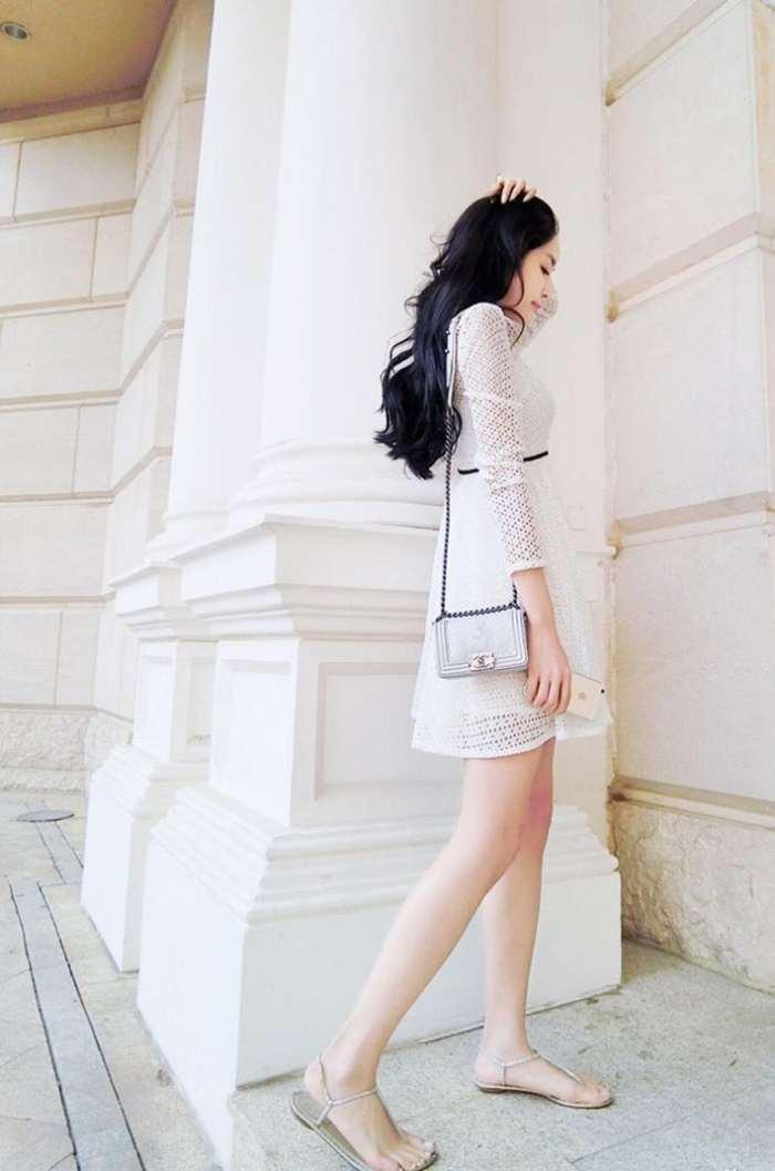 街拍模特:身材颜值,让你除了美说不出任何形容的话!