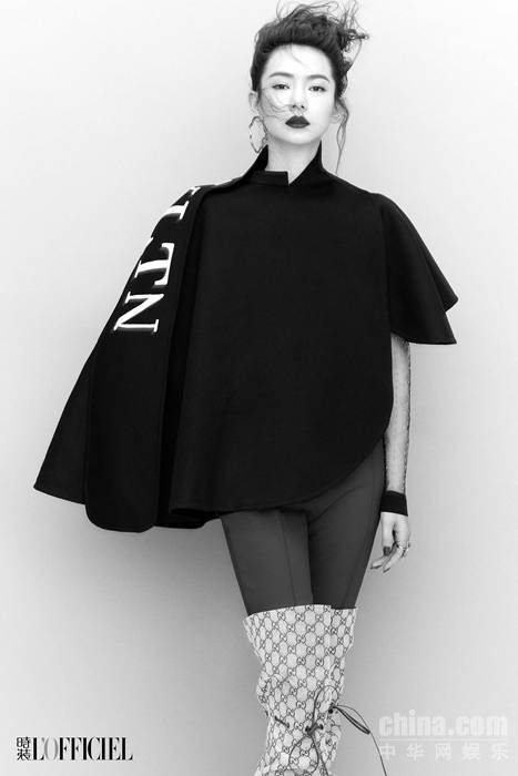 戚薇登时装杂志封面 帅气演绎"冷都女"