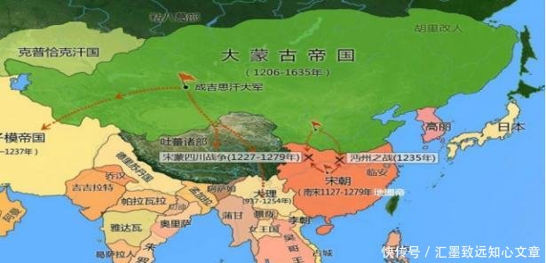 混在一起@蒙古帝国和元朝有什么区别从疆域来看,大概差了一千万平方公里