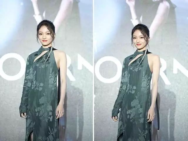 张韶涵身穿中国风开衩裙尽显好身材,网友:真的已经37岁了吗?