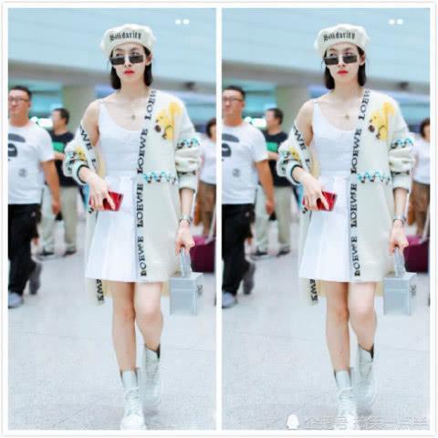 吴宣仪撞衫“牙签腿”孙怡,竟然靠美腿赢了她,真是不可思议!