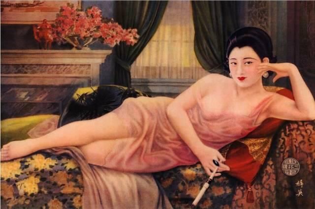 民国广告,美女诱惑!