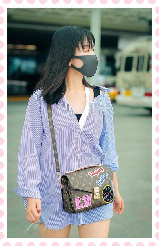 看了娄艺潇的腿，男人都要怀疑人生，网友：96斤全长腿上了吧？