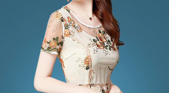 女人别再裙子里头套裤子，今年流行假两件连衣裙，一件比一件美