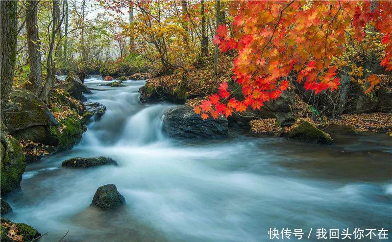 景色迷人的辉南三角龙湾 发现秋之魅