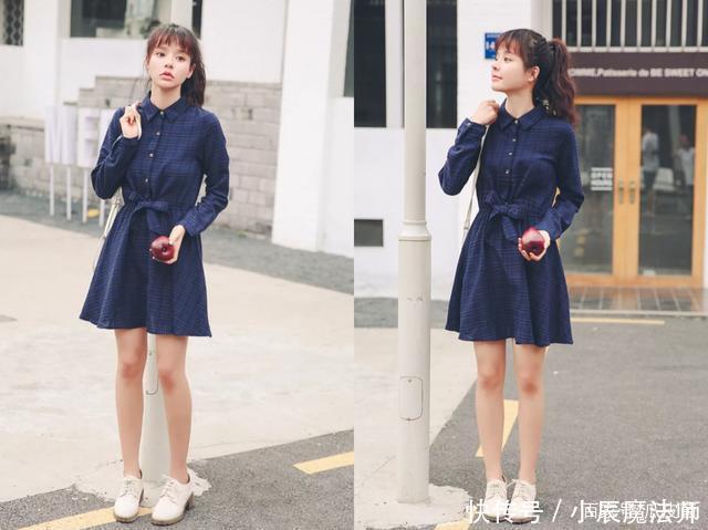  『格子裙』想要穿得更出众，就买今年主流的“格纹裙”，谁穿谁好看！
