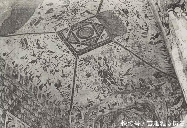 敦煌旧影法国人拍下被破坏前的敦煌莫高窟，美的令人心碎