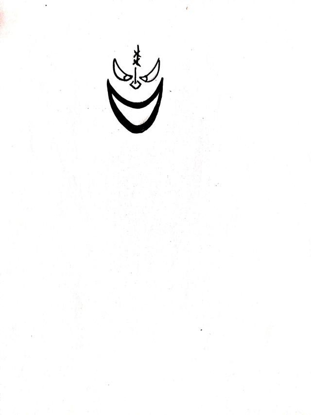  『航海王』《航海王》系列之月光莫利亚简笔画