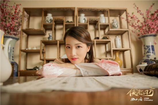 西山居CJ展台颜值爆表 国风服饰展现最仙ShowGirl