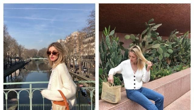  尽显：开衫+牛仔裤这样穿,时髦好看又清新柔美,尽显品味气质