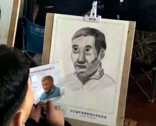 考试要求画赵本山, 看了美术生的试卷后, 网友:
