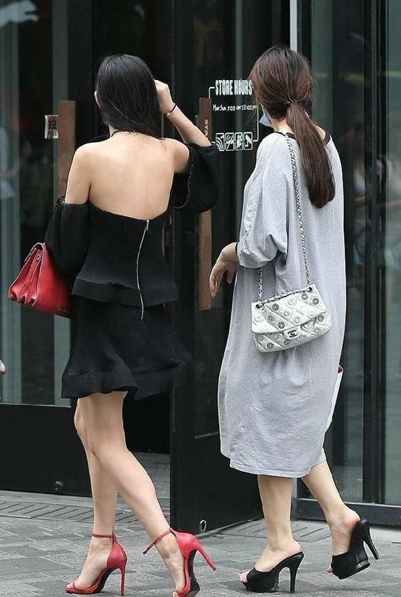 夏日轻薄上阵，“露背装”别样撩人！5位小姐姐，你给打几分？