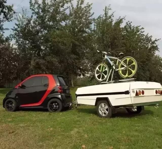 自驾神器，一分钟变出两室一厅一卫？SMART都能拉！SDT折叠帐篷车