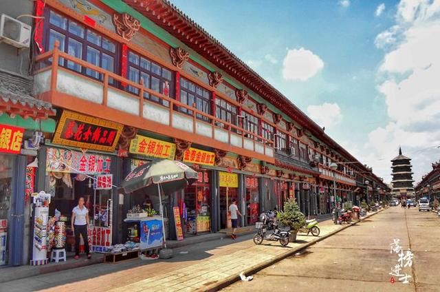 我国最著名的一座古塔，屹立千年不倒，还养活了一条商业街