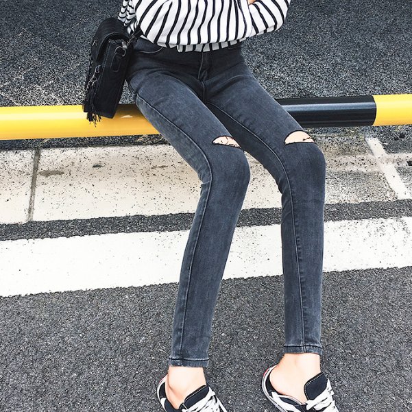 看到这些长裤，我把裙子都送人了，这裤子穿上太显高挑还漂亮