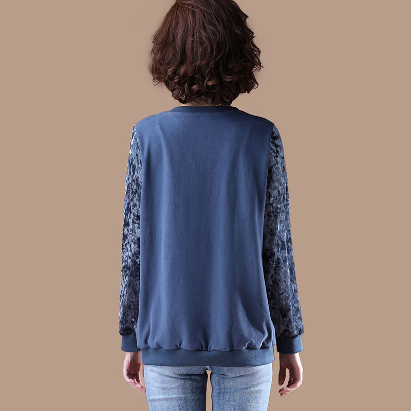 难怪呢，表妹把牛仔裤全丢了，出门穿这样的卫衣，太吸晴了