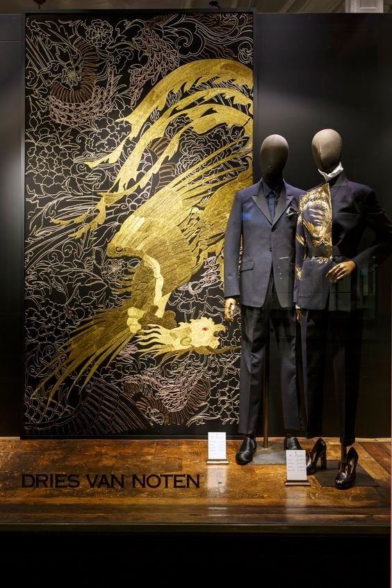 没想到!她把《演戏攻略》中的元素用在橱窗里，高级炸了!