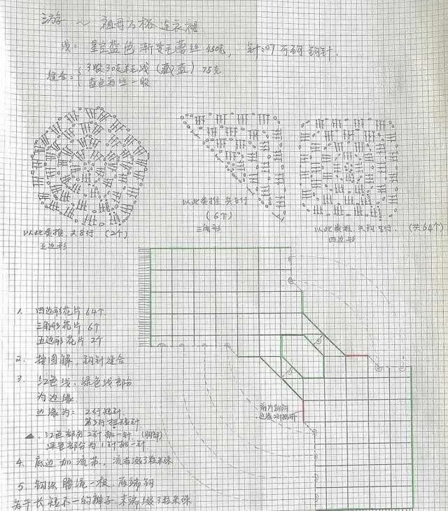  『钩针』最简单的祖母方格，拼出灵动时尚的连衣裙，DIY手工钩针编织