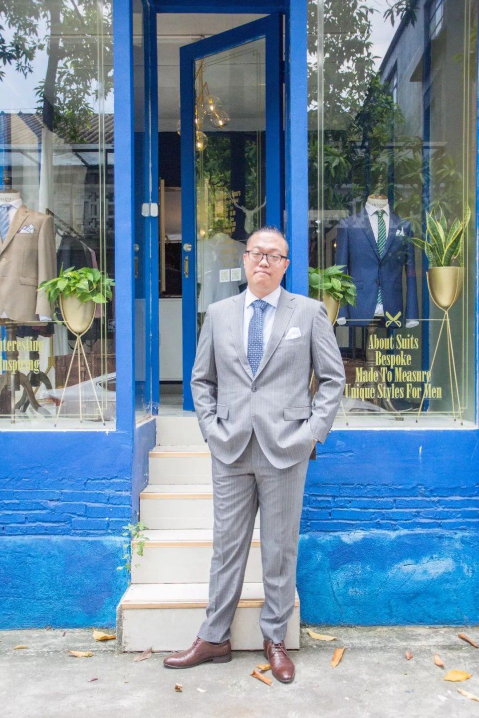 隐藏在创意园内最牛掰的西服定制，让你走路也带风