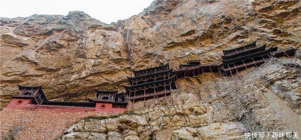 历经1500年悬而不倒, 中国最险建筑——大同悬空寺