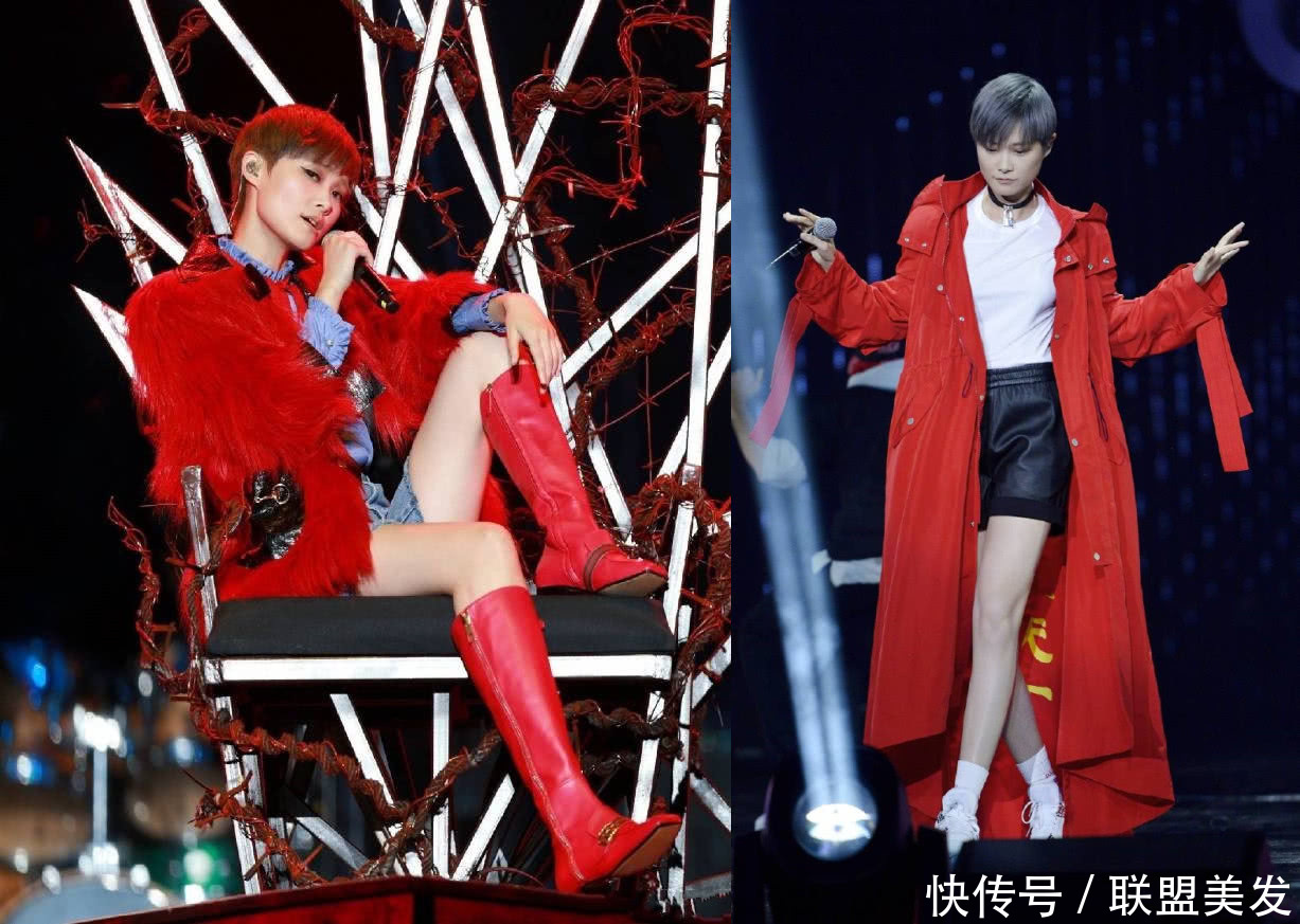 李宇春终于不再浪费好身材,穿超短裤秀美腿,网友:谢霆锋都笑了