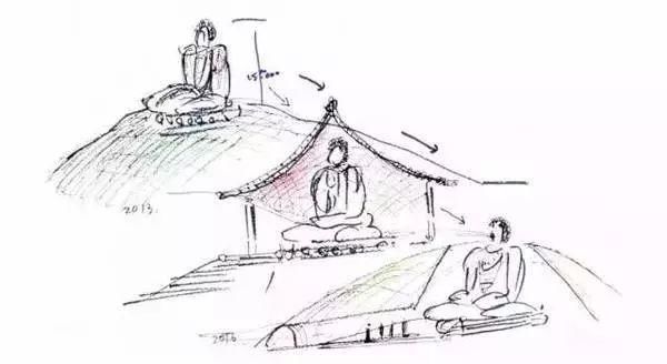 他用三年深埋十几米的大佛，是为了让黑暗中的生命走向光明！