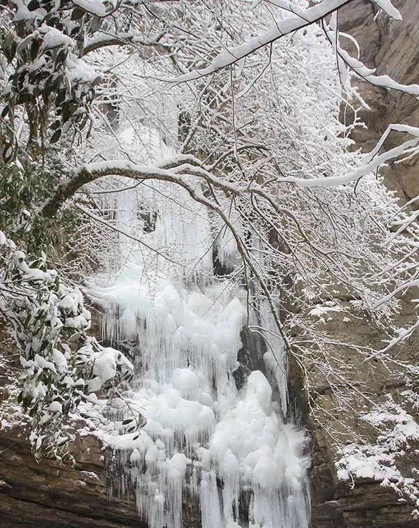 汉中汉江源雪景惹人醉，冬季赏雪不思归