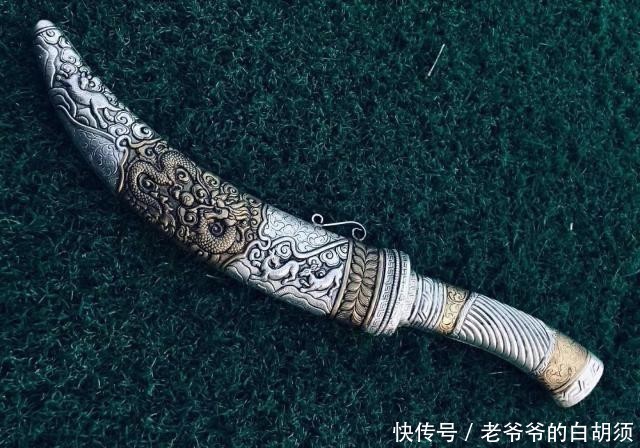 「鉴赏」藏族拉孜小弯刀—金龙