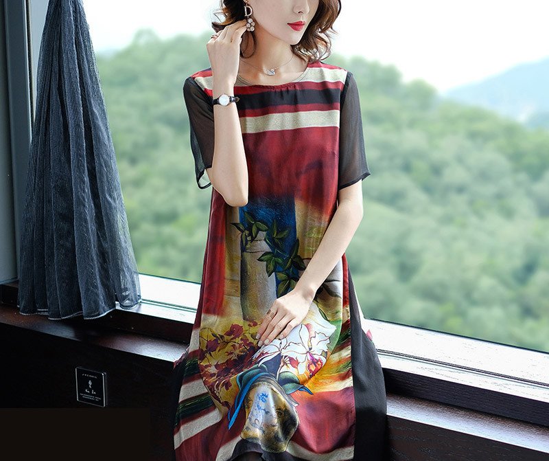 中国造“A字裙”火爆来袭，穿着和老公去度假，便宜美的仙女一样