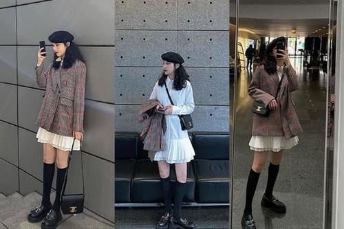  『气质』“西装+百褶裙”=2020年春日火热混搭套路，演绎优雅气质美！