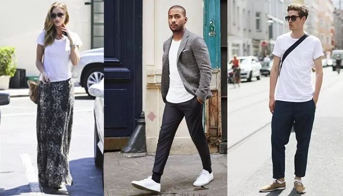 简单到极致的魔力!穿上就脱不下来的白T恤。