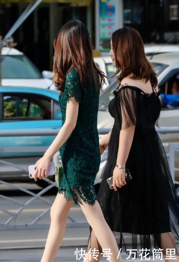  『比例』闺蜜同高，比例却大不同，她这样穿腿更长，这次裤子比裙子有用！