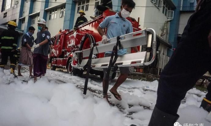  突发|缅甸抗疫雪上加霜！医疗资源紧缺的情况下仰光一所医院突发火灾