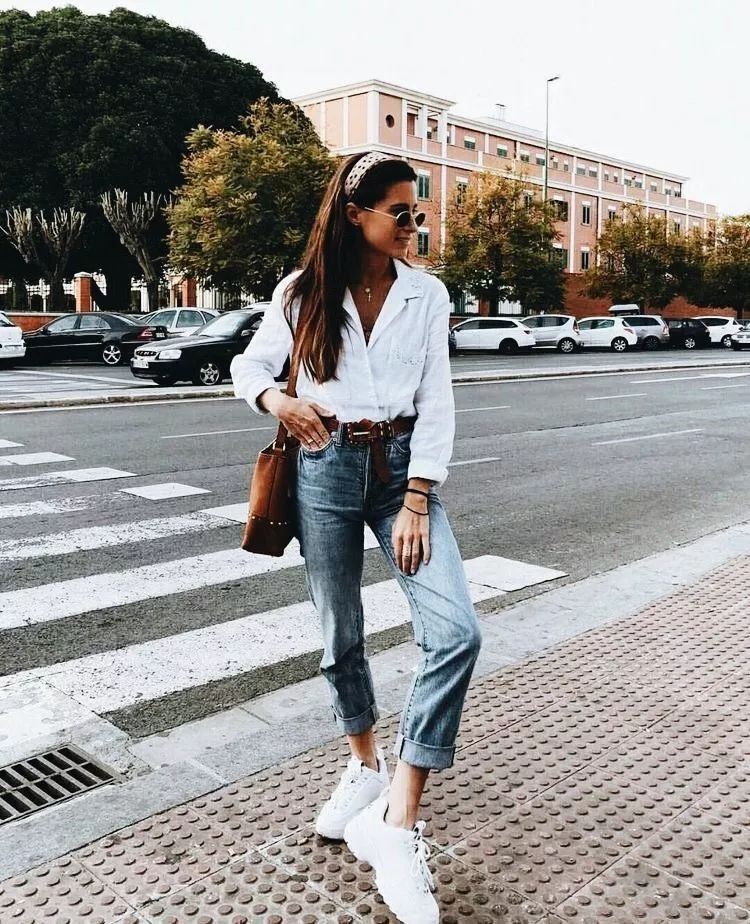 九分裤+运动鞋，才是入秋最潮搭配!!!